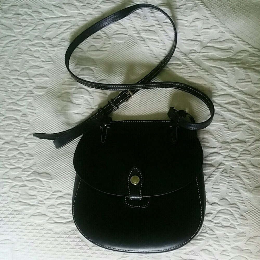 Dooney & Bourke black leather cross body